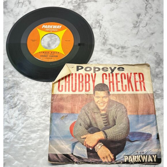 Chubby Checker 45 Lot of 3 Limbo Rock / Lets Limbo Some More / Back in the USSR - Picture 5 of 8